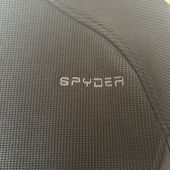 Spyder Black Track Jacket - Picture 8 of 11